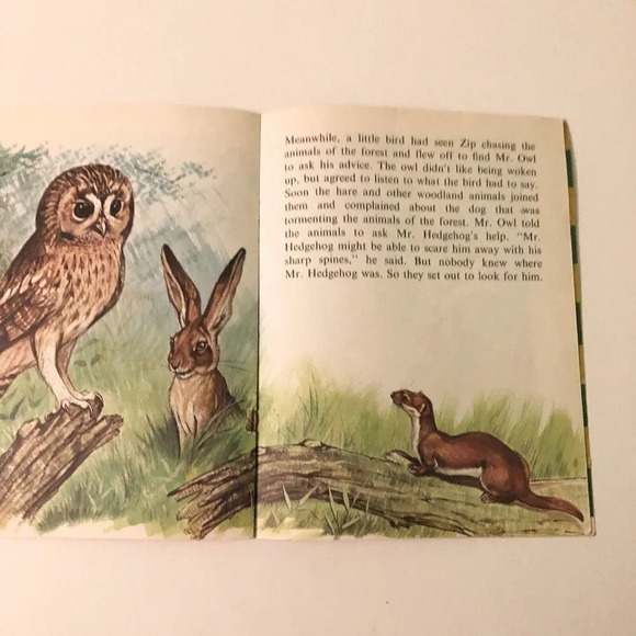 Vtg Zip and the Hedgehog Infant Series Book Robert Dallet Corlia - Picture 12 of 15